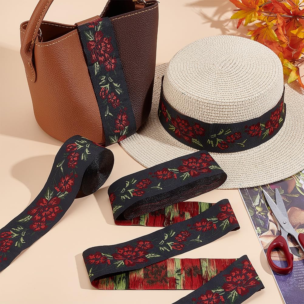 Amazon.com: PH PandaHall 15.3 Yards Jacquard Ribbon 1.97